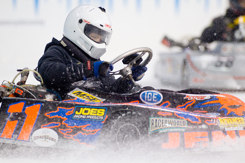 All manner of racing vehicles took to the ice at ShoWare Center