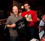 These gentlemen skipped the Twilight: Eclipse dvd drop to join in the fun at Spitfire. Choice well made, boys.