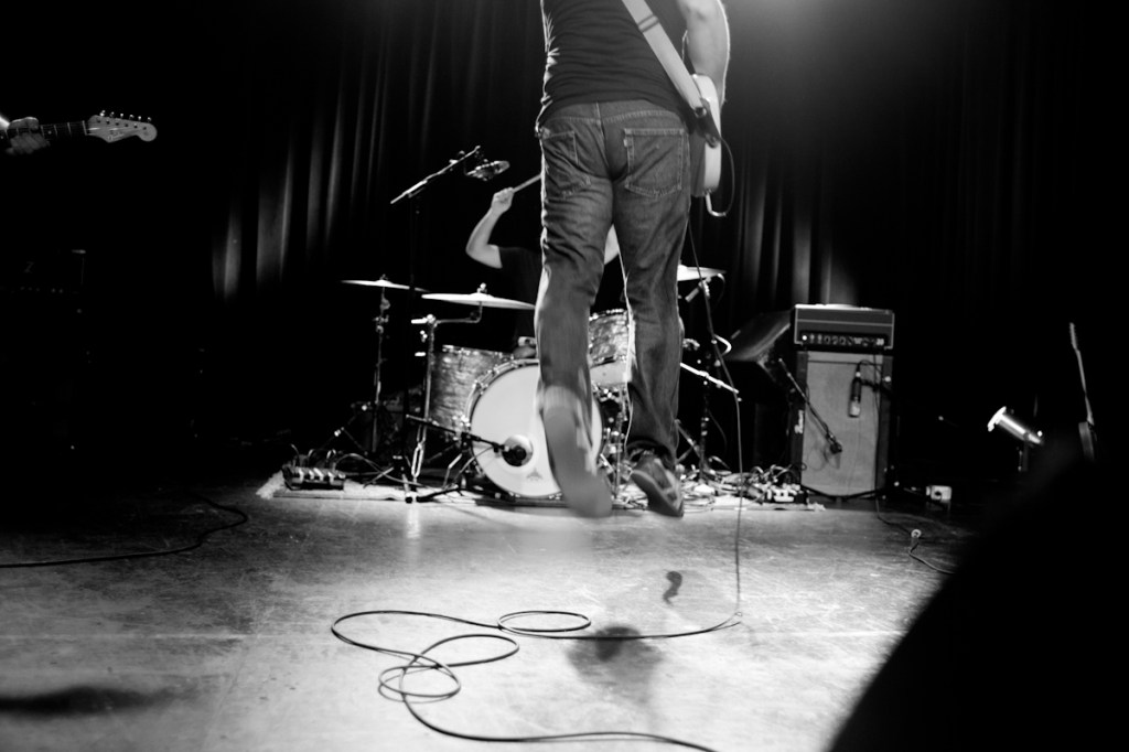 David Bazan is airborne