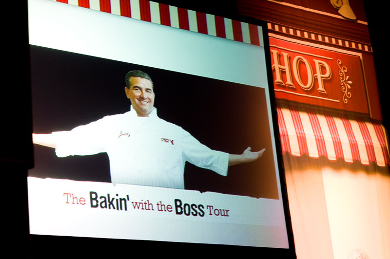 Buddy Valastro, aka "The Cake Boss", brought his sweetness to the Moore