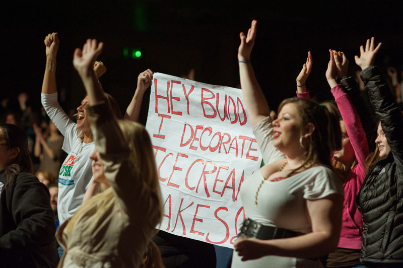 Buddy Valastro, aka "The Cake Boss", brought his sweetness to the Moore