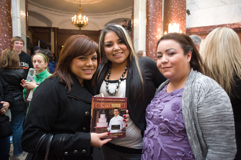 Buddy Valastro, aka "The Cake Boss", brought his sweetness to the Moore