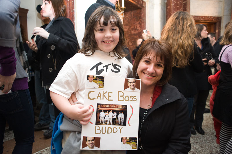 Buddy Valastro, aka "The Cake Boss", brought his sweetness to the Moore