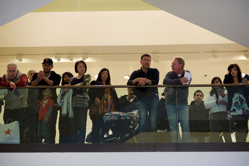 Kim Kardashian made an appearance at the Bellevue Square Nordstrom yesterday and