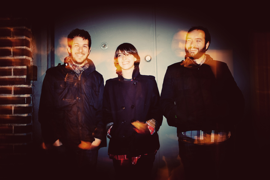 Sharon Van Etten complete with new bandmates Doug Keith and Ben Lord.