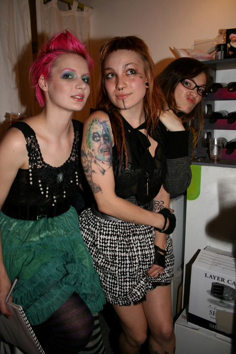 Outfits and tattoos can be fascinating artwork, too.