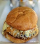 A dork burger, thusly named for its duck and pork patty, can of course be found at Lunchbox Laboratory - the Larry Flint of burger porn.