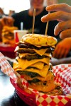 12 patty Burger Madness. Is it worth your name on the wall?