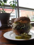 The best veggie burger in Seattle. Trust me on this one - if we had lentil porn slideshows, they would be all about this baby.
