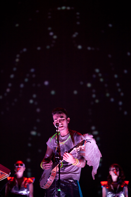 Stevens opened the set with Seven Swans before diving into material from The Age of Adz