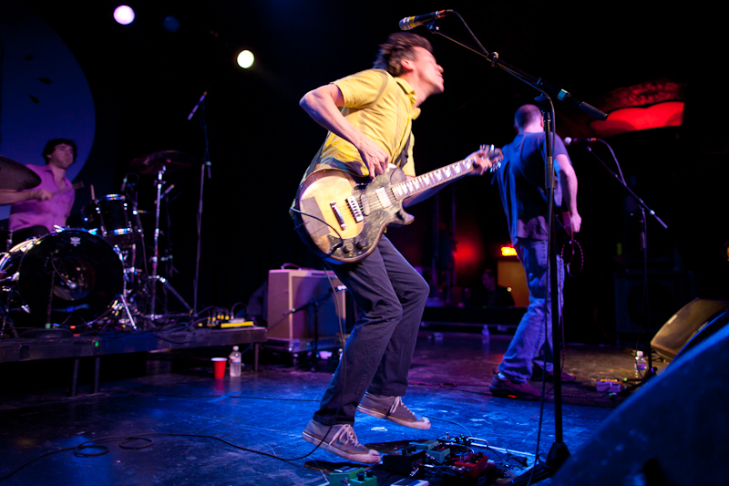Superchunk singer/guitarist Mac McCaughan got into the set