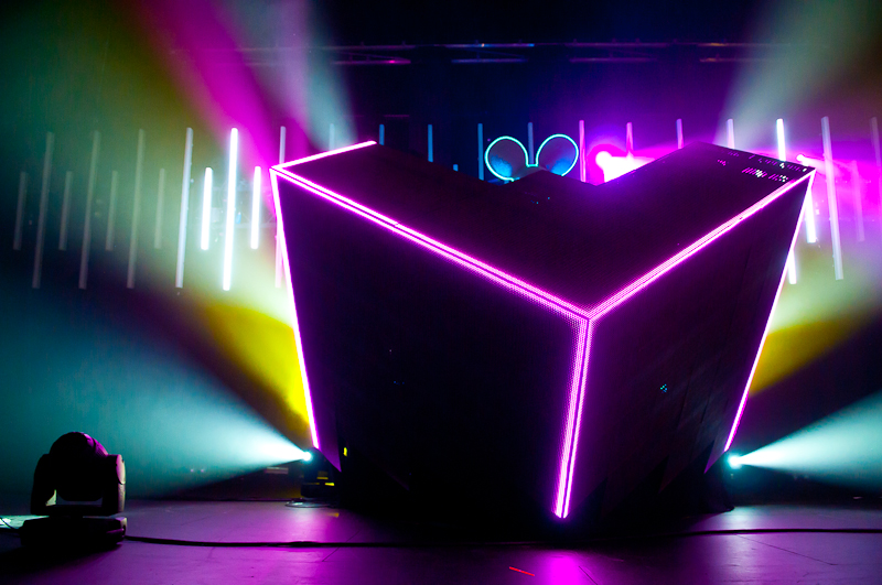 DeadMau5 played to a packed and frenzied crowd at the Paramount last