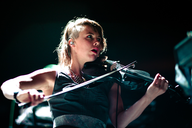Arcade Fire played Key Arena last night. I wasn't there but Laura
