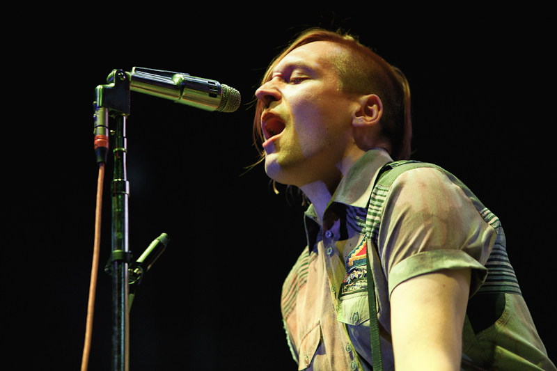 Arcade Fire played Key Arena last night. I wasn't there but Laura