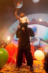 The Flaming Lips played what looks to be the most entertaining show