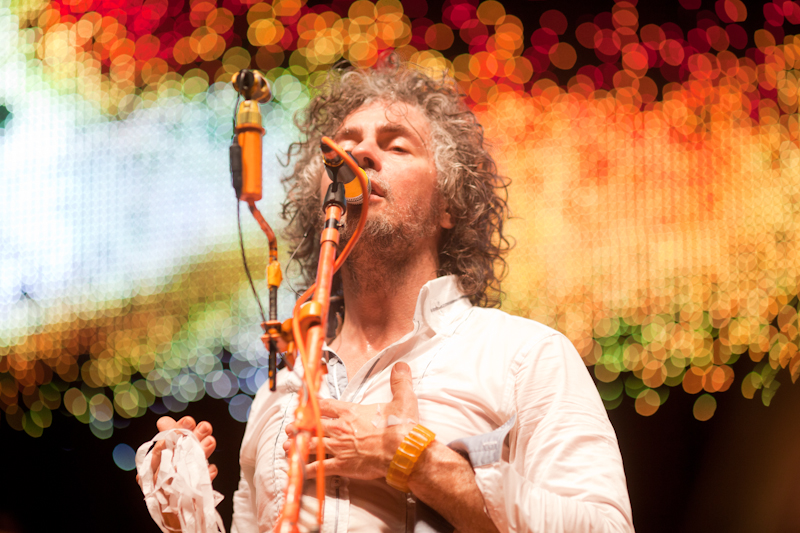 The Flaming Lips played what looks to be the most entertaining show