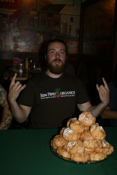 Bearded (and 100% organic!) rocker Matt Badger of Ravenna Woods.