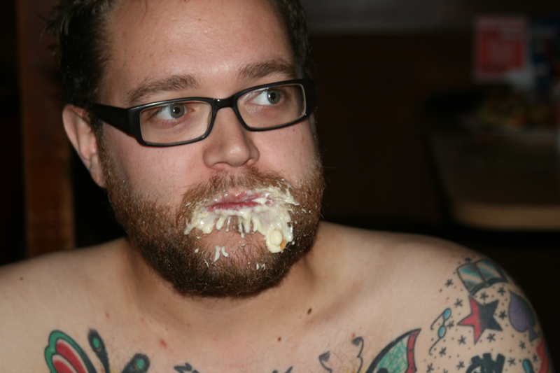 Never giving in to the Beard Papa.