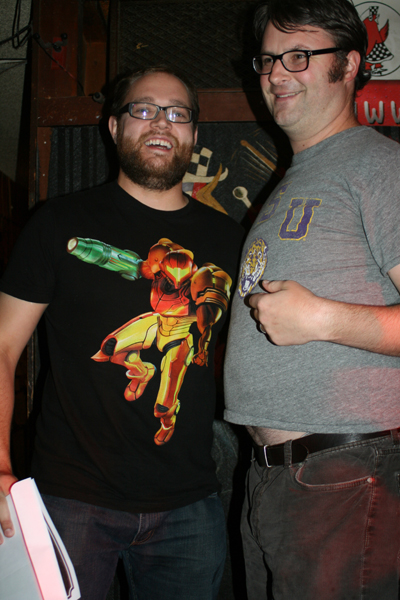 But doubt not - Andrew Chapman was crowned champion, having downed nine Beard Papa's in five minutes. Not having asked beforehand what the grand prize was, we are sure he was overjoyed to be presented with a gift certificate for $50 worth of Beard Papa's cream puffs.