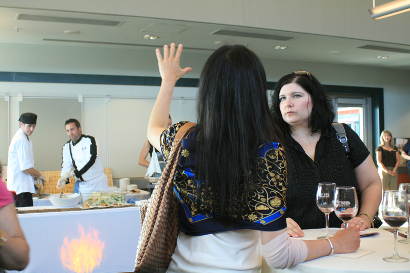 Wine makes descriptions of all things that much bigger.