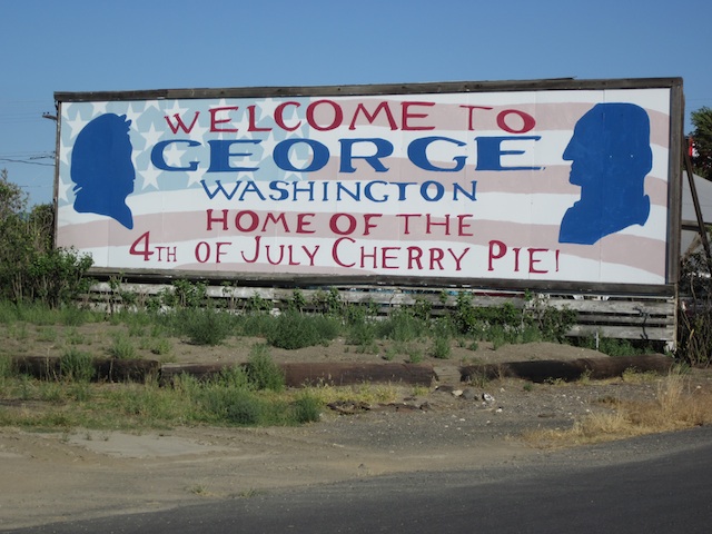 Welcome to George. Hope you saved some room.