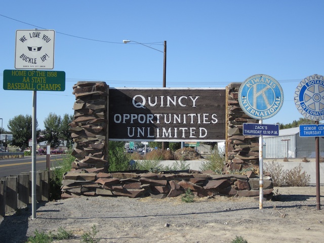 Quincy - the self-explanatory town next door.