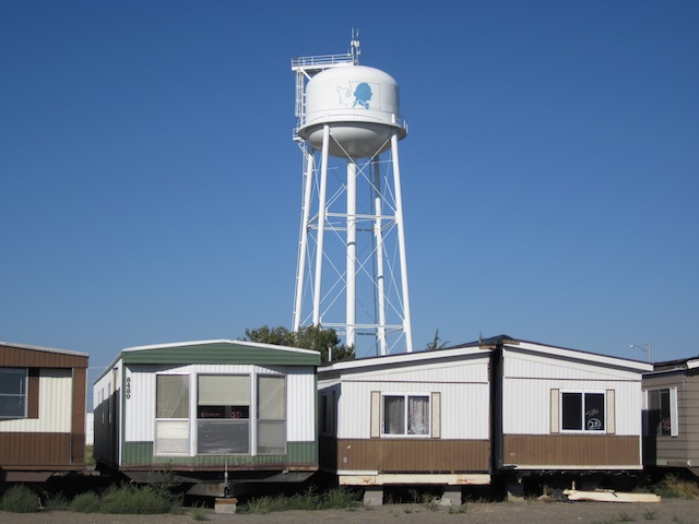 The backdrop of George, WA. See, it really does exist - George Washington is on it!