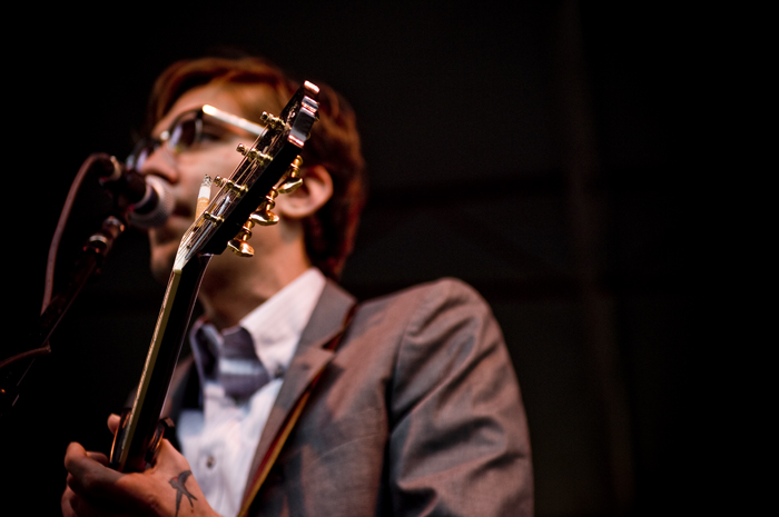 "He tells the crowd that his two favorite things in the world