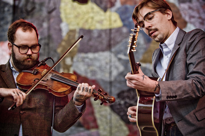 "He tells the crowd that his two favorite things in the world