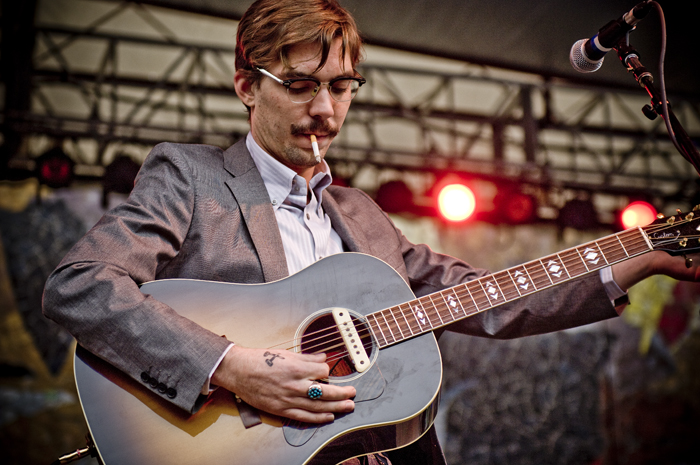 "He tells the crowd that his two favorite things in the world