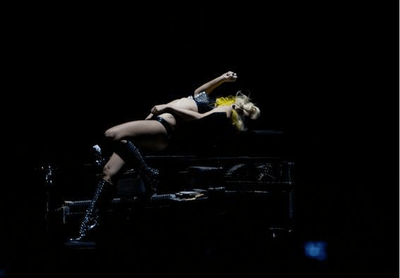 Lady Gaga lays it down at the Tacoma Dome.