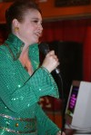 Elvis karaoke at Cafe Racer's Dead Elvis celebration.