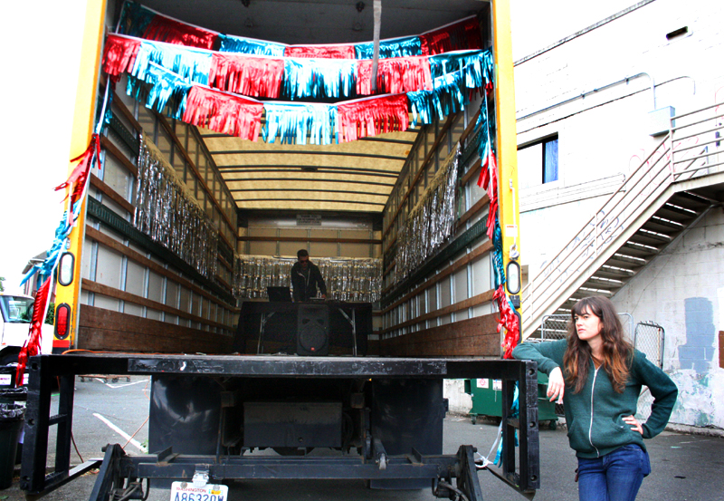 The mobile disco awaits.