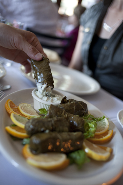 Home made dolmas.