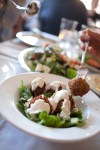 Falafel salad.