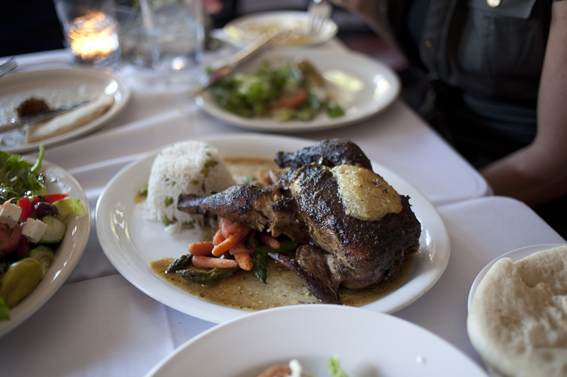 George's Grandma's chicken.