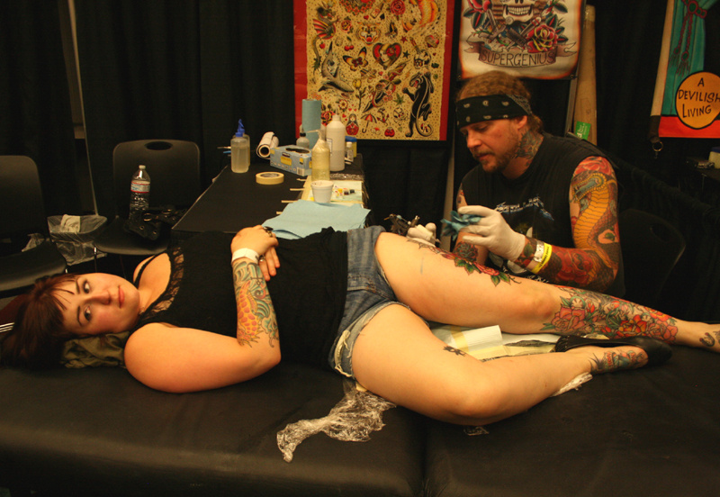 The annual Seattle Tattoo Expo took place over the weekend - adding