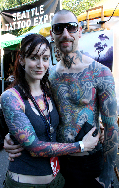 The annual Seattle Tattoo Expo took place over the weekend - adding