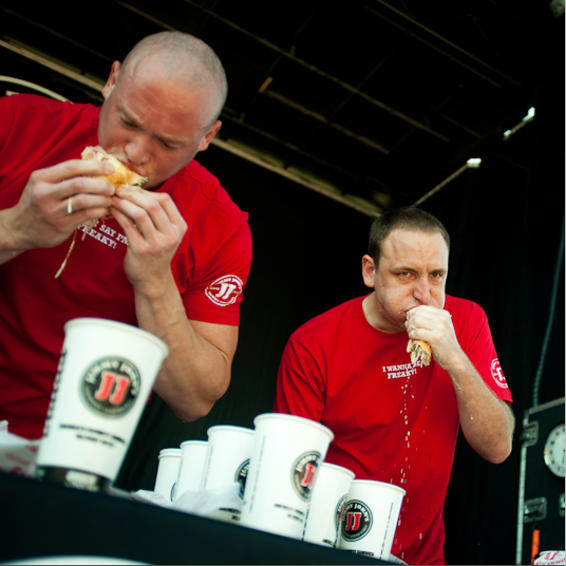 Bite of Seattle: Jimmy John's Sandwich Eating Contest