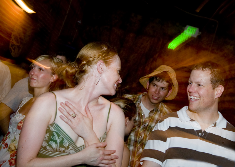 Heels were kicked up and skirts flew high to a do-si-do at