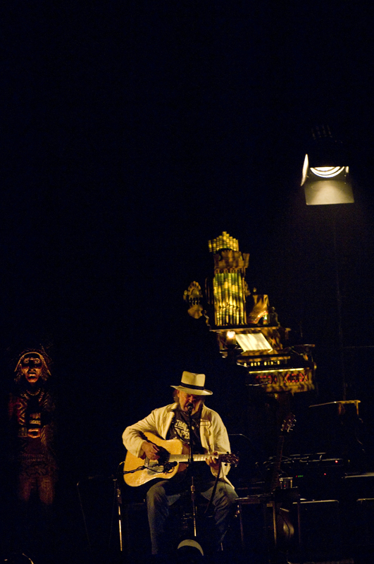 "It was a bright summer West Coast evening, but Neil Young was