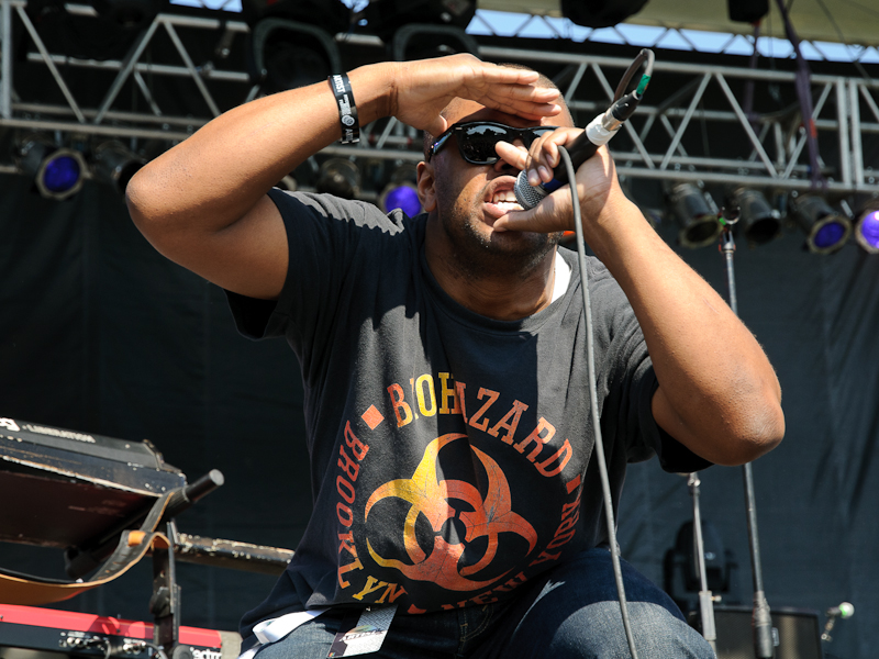 EL-P at the Pitchfork Music Festival 2010 in Chicago.