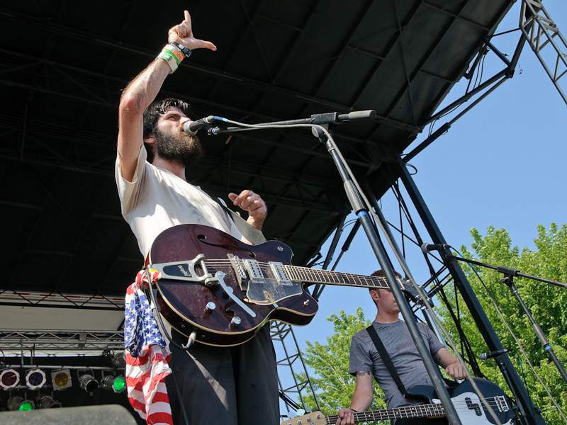 Loser? Hardly. Titus Andronicus at the Pitchfork Music Festival 2010 in Chicago.