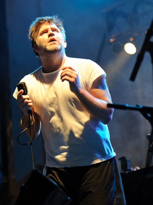 LCD Soundsystem at the Pitchfork Music Festival 2010 in Chicago.