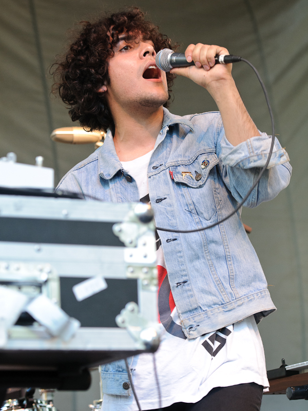 Neon Indian at the Pitchfork Music Festival 2010 in Chicago.