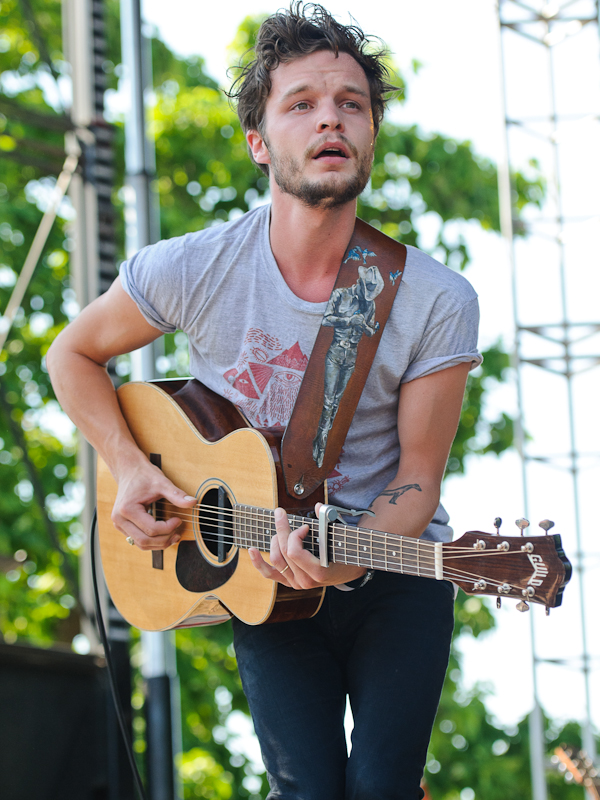 The Tallest Man On Earth at the Pitchfork Music Festival 2010 in Chicago.