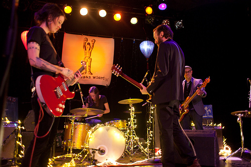 On Friday, July 9, Carissa's Wierd played a onetime reunion show at