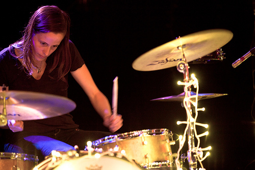 On Friday, July 9, Carissa's Wierd played a onetime reunion show at