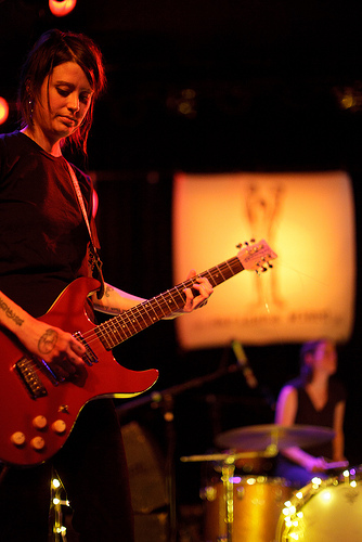 On Friday, July 9, Carissa's Wierd played a onetime reunion show at