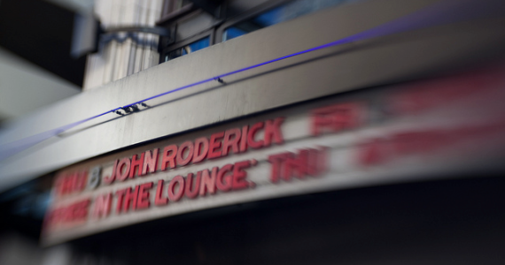 John Roderick played the Triple Door last night, with additional music by